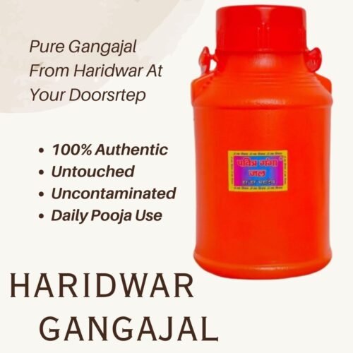 Haridwar Gangajal Pure Gangajal from Haridwar For Puja 1Litre